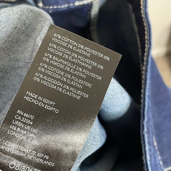 Free People | Women’s Dark Wash Just Float On Super Glare Jeans Size 27 NWT - Picture 6 of 6